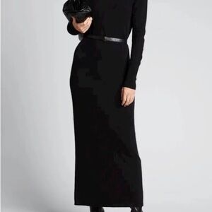 Nili Lotan Cassandra Long Turtleneck Cashmere wool Dress
